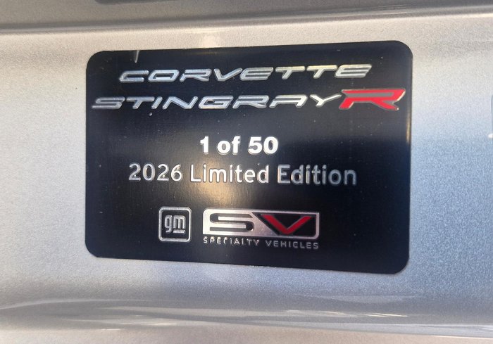 2026 Chevrolet Corvette Stingray 3LT R