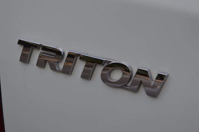 2018 Mitsubishi Triton GLX+ MQ MY18 4X4 Dual Range White