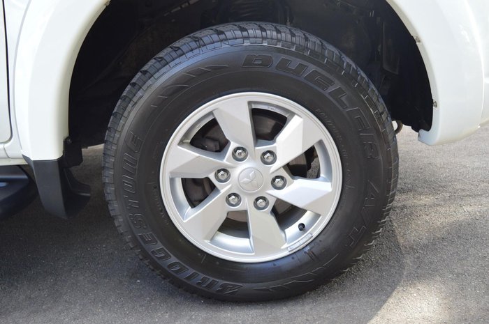 2018 Mitsubishi Triton GLX+ MQ MY18 4X4 Dual Range White