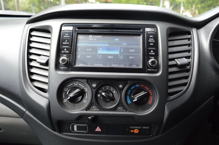 2018 Mitsubishi Triton GLX+ MQ MY18 4X4 Dual Range White