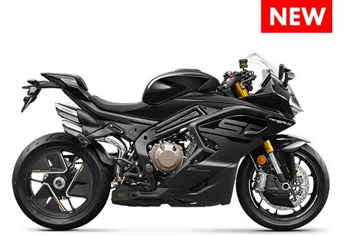 2025 CFMOTO 750SR-S Nebula White and Nebula Black