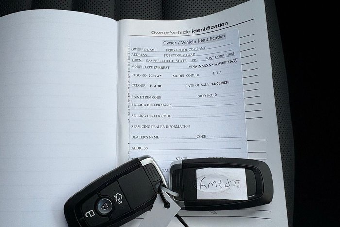 2025 Ford Everest Sport