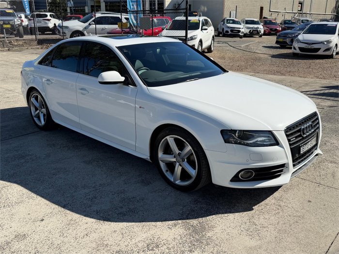 2010 AUDI A4 3.2 FSI QUATTRO B8 (8K) MY11 White
