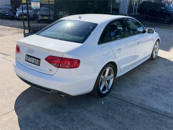 2010 AUDI A4 3.2 FSI QUATTRO B8 (8K) MY11 White