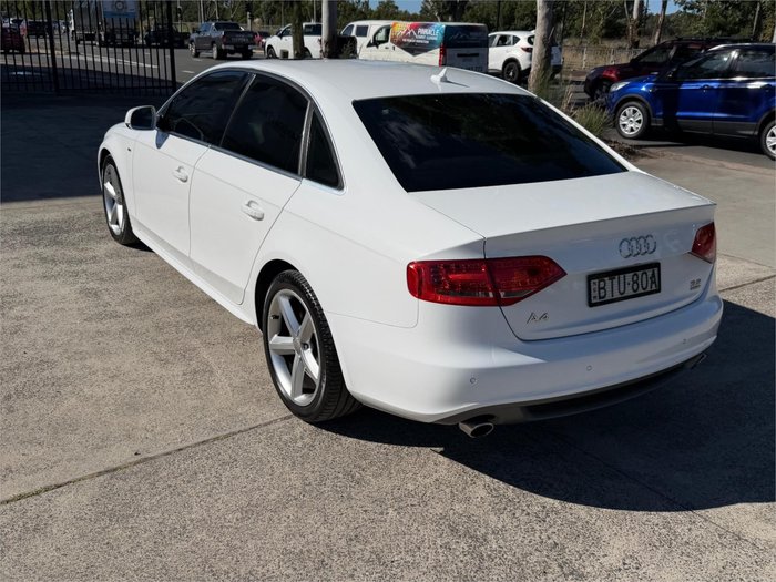2010 AUDI A4 3.2 FSI QUATTRO B8 (8K) MY11 White
