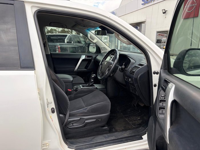 2018 Toyota Landcruiser Prado GX GDJ150R 4X4 Dual Range Glacier White