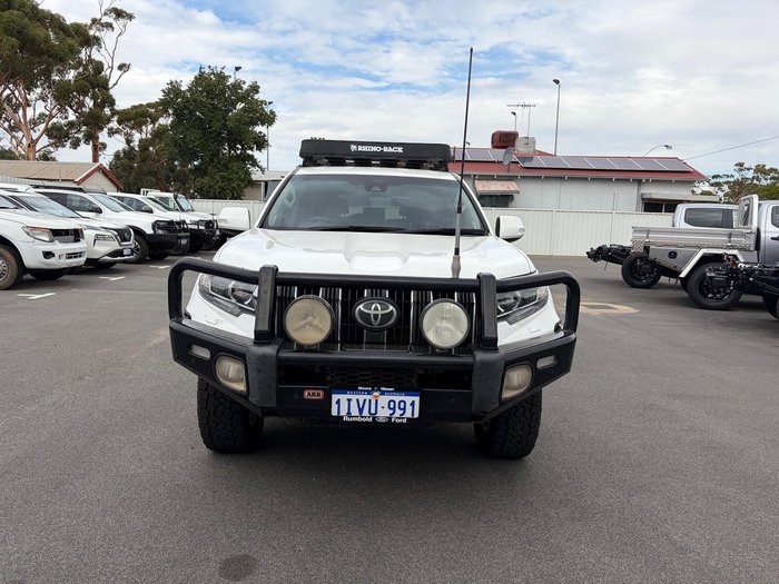 2018 Toyota Landcruiser Prado GX GDJ150R 4X4 Dual Range Glacier White