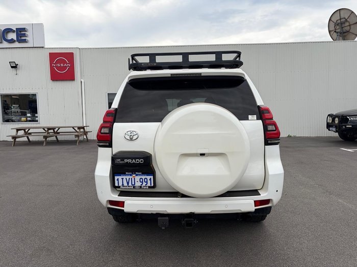 2018 Toyota Landcruiser Prado GX GDJ150R 4X4 Dual Range Glacier White