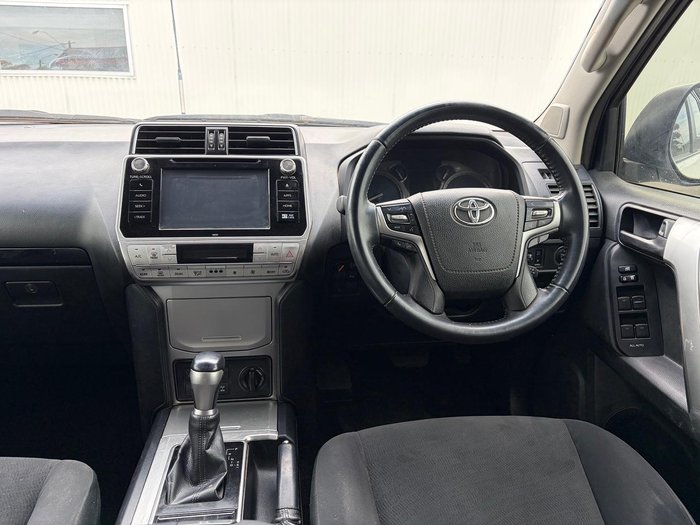 2018 Toyota Landcruiser Prado GX GDJ150R 4X4 Dual Range Glacier White