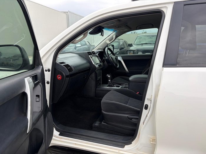 2018 Toyota Landcruiser Prado GX GDJ150R 4X4 Dual Range Glacier White