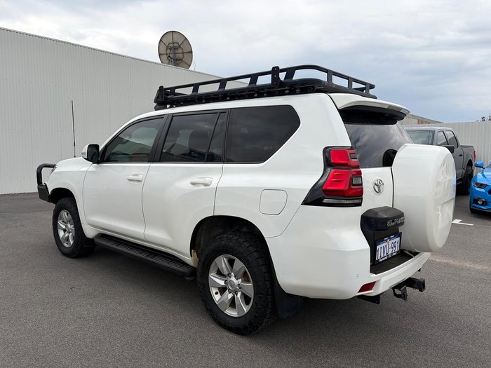 2018 Toyota Landcruiser Prado GX GDJ150R 4X4 Dual Range Glacier White