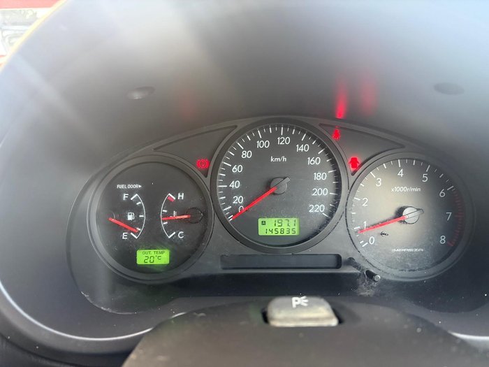 2007 Subaru Impreza RV S MY07 AWD Pure White