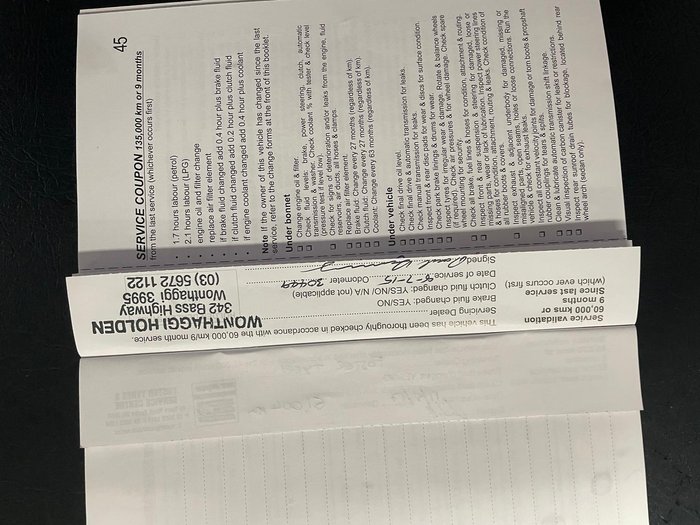 2012 Holden Ute SV6 Thunder VE Series II Chlorophyll