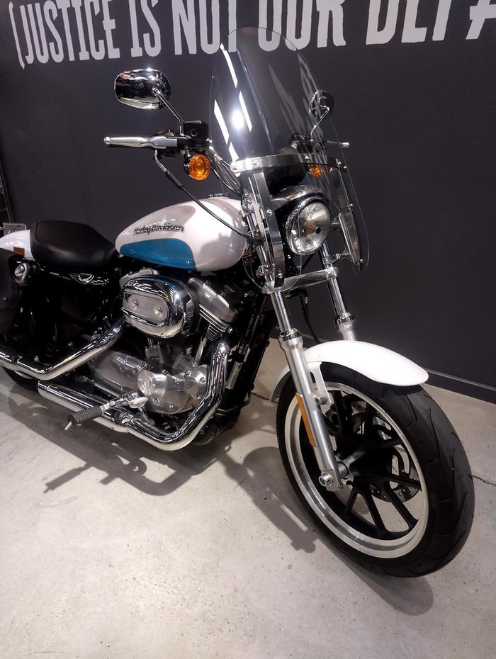 2017 Harley-Davidson SuperLow 883 (XL883L) Sportster Blue