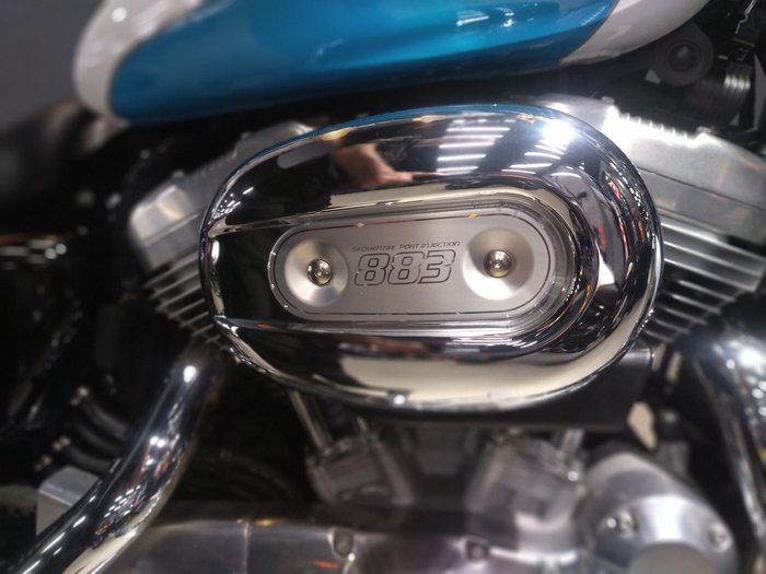 2017 Harley-Davidson SuperLow 883 (XL883L) Sportster Blue