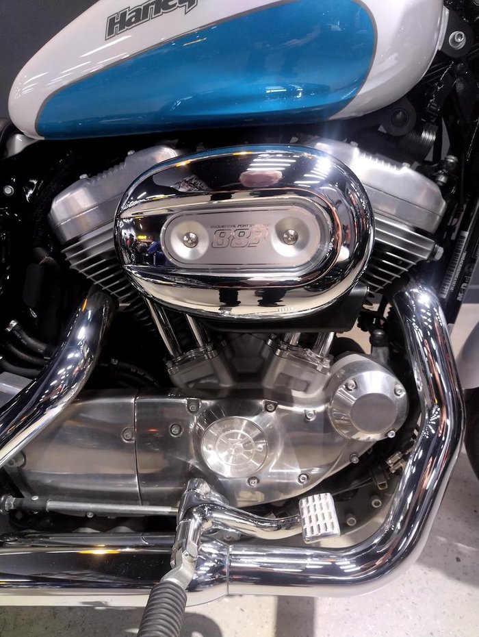 2017 Harley-Davidson SuperLow 883 (XL883L) Sportster Blue