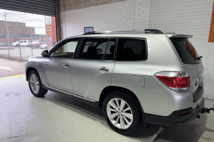 2012 Toyota Kluger Grande GSU45R MY12 AWD Silver Pearl