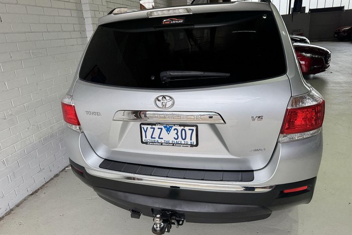 2012 Toyota Kluger Grande GSU45R MY12 AWD Silver Pearl