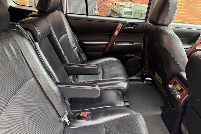 2012 Toyota Kluger Grande GSU45R MY12 AWD Silver Pearl