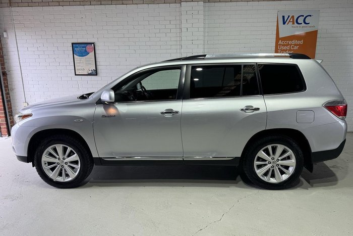 2012 Toyota Kluger Grande GSU45R MY12 AWD Silver Pearl