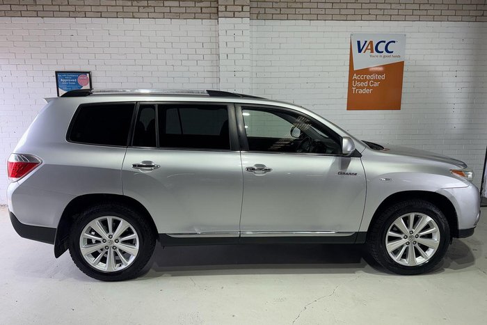 2012 Toyota Kluger Grande GSU45R MY12 AWD Silver Pearl