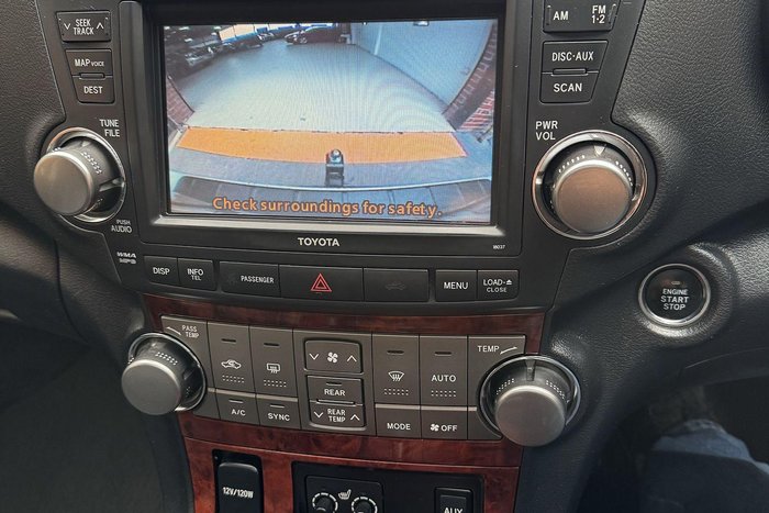 2012 Toyota Kluger Grande GSU45R MY12 AWD Silver Pearl