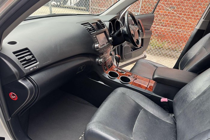 2012 Toyota Kluger Grande GSU45R MY12 AWD Silver Pearl