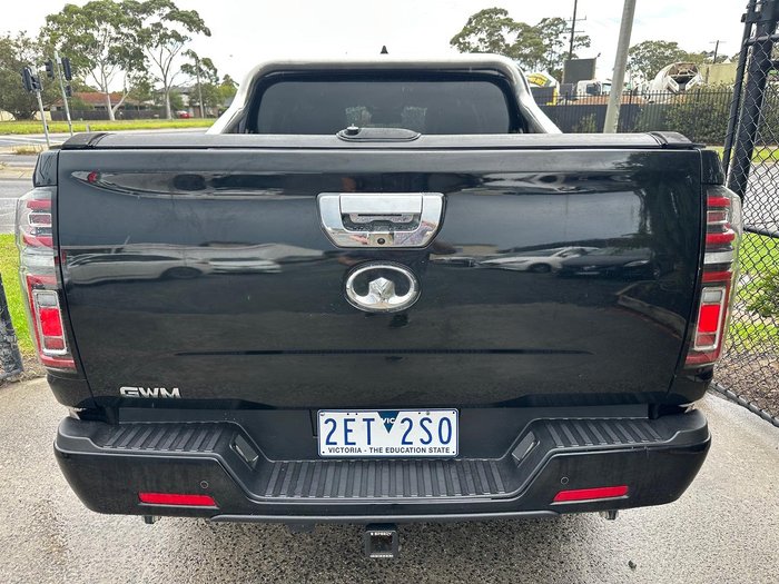 2022 GWM Ute Cannon-L NPW 4X4 Dual Range Crystal Black