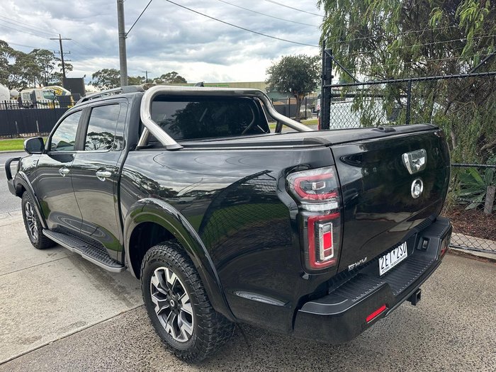 2022 GWM Ute Cannon-L NPW 4X4 Dual Range Crystal Black