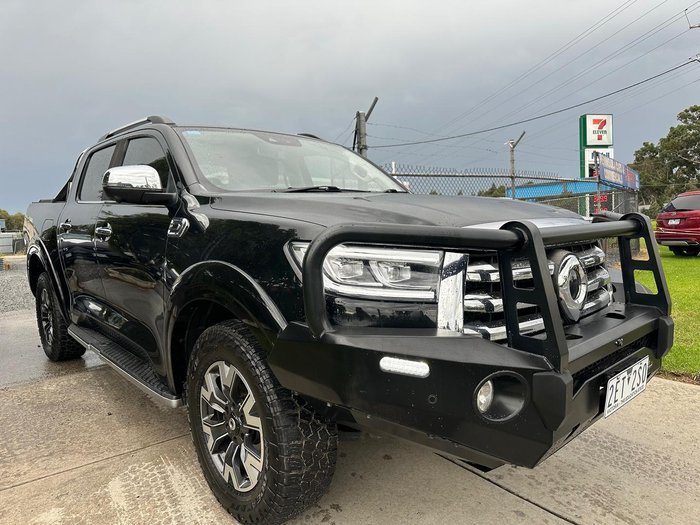 2022 GWM Ute Cannon-L NPW 4X4 Dual Range Crystal Black