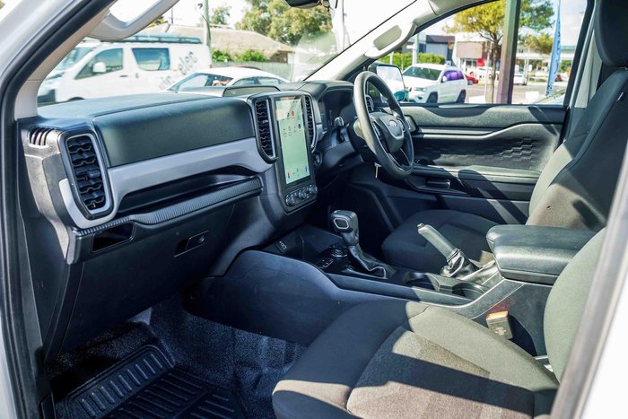 2024 Ford Ranger Black Edition MY24.50 4X4 Dual Range Arctic White