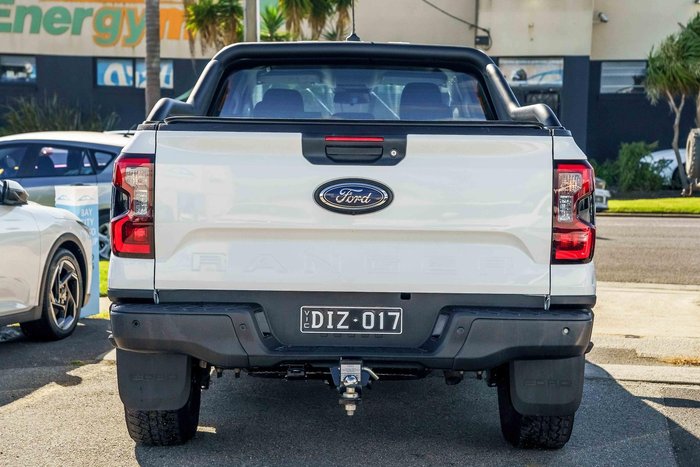 2024 Ford Ranger Black Edition MY24.50 4X4 Dual Range Arctic White