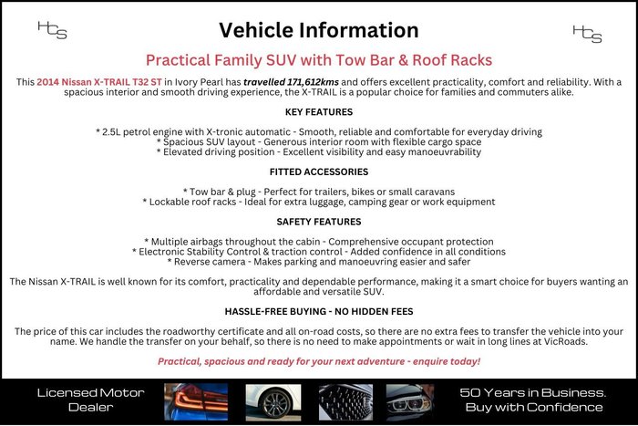 2014 Nissan X-TRAIL ST
