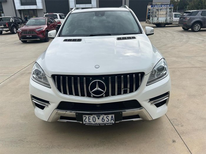 2015 Mercedes-Benz M-Class ML250 BlueTEC W166 MY15 4X4 Constant Polar White