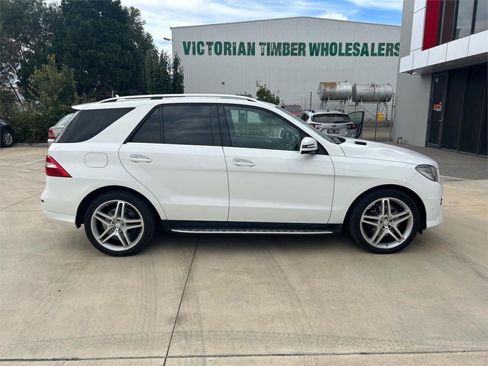 2015 Mercedes-Benz M-Class ML250 BlueTEC W166 MY15 4X4 Constant Polar White