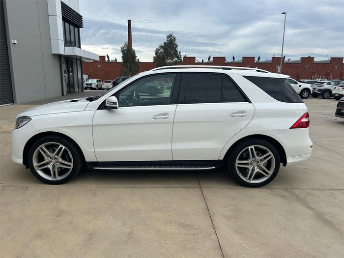 2015 Mercedes-Benz M-Class ML250 BlueTEC W166 MY15 4X4 Constant Polar White