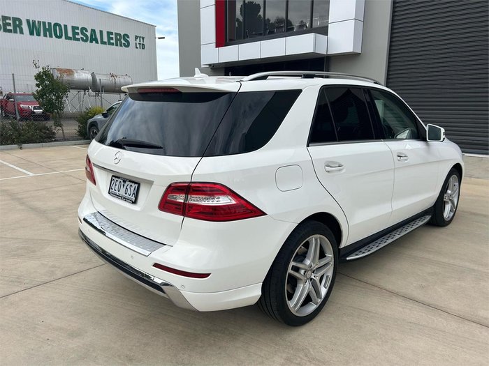 2015 Mercedes-Benz M-Class ML250 BlueTEC W166 MY15 4X4 Constant Polar White