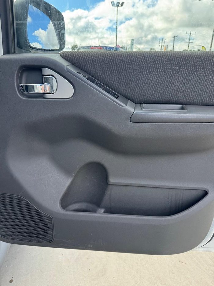 2013 Nissan Navara ST D40 Series 6 4X4 Dual Range Arctic White