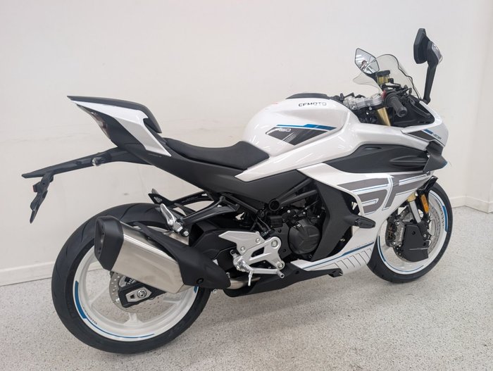 2026 CFMOTO 450 SR ABS White