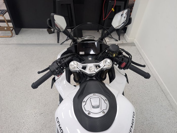 2026 CFMOTO 450 SR ABS White