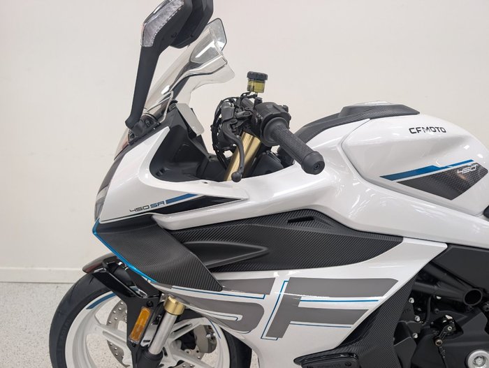 2026 CFMOTO 450 SR ABS White