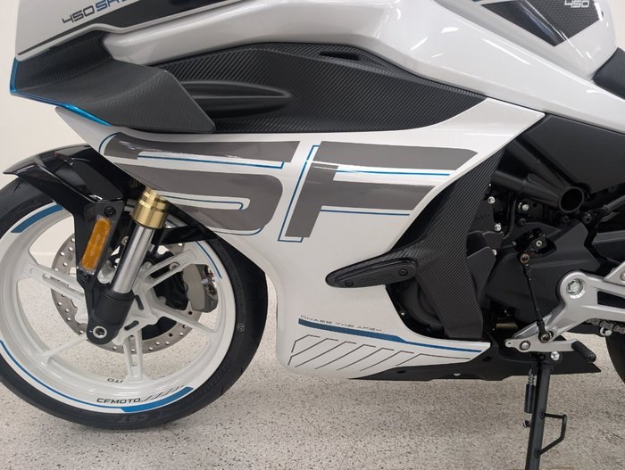 2026 CFMOTO 450 SR ABS White