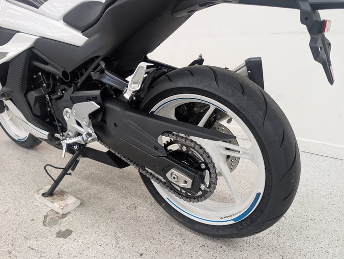 2026 CFMOTO 450 SR ABS White