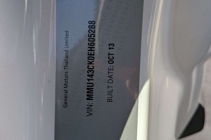 2013 Holden Colorado LX