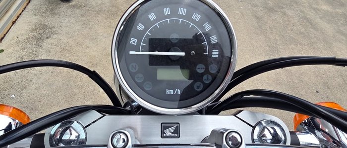 2010 Honda VT750S WHITE