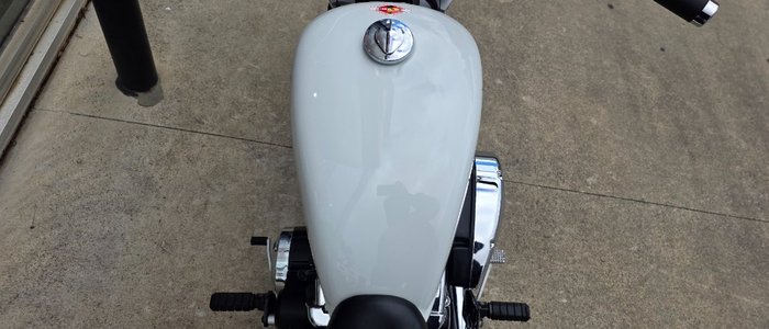 2010 Honda VT750S WHITE