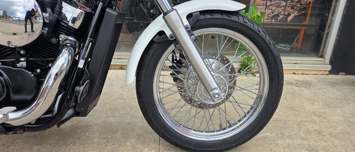2010 Honda VT750S WHITE