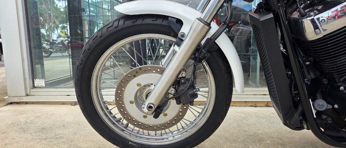 2010 Honda VT750S WHITE
