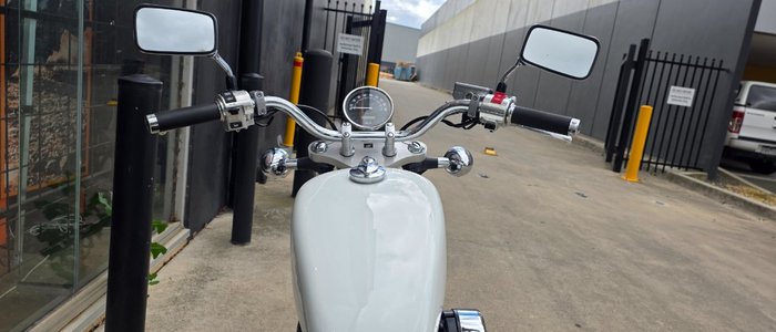 2010 Honda VT750S WHITE