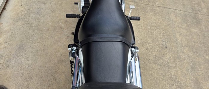 2010 Honda VT750S WHITE